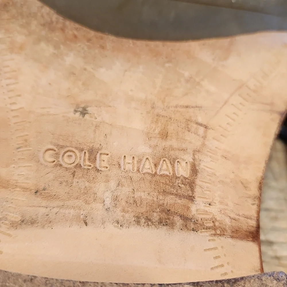 Cole Haan Blue Chukka Ankle Boots Size 9.5
